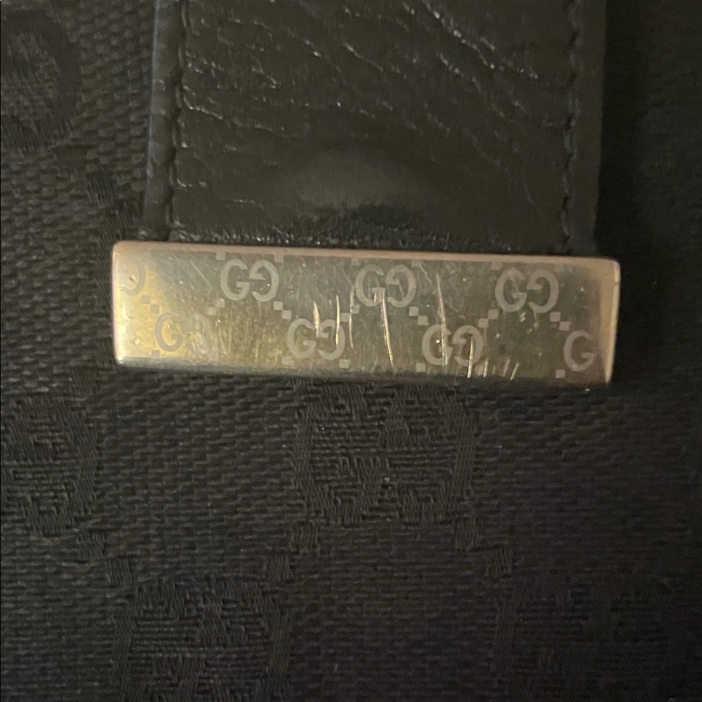 Gucci Black Monogram Wallet W/ COA certified 🌸🌺 - Picture 2 of 16